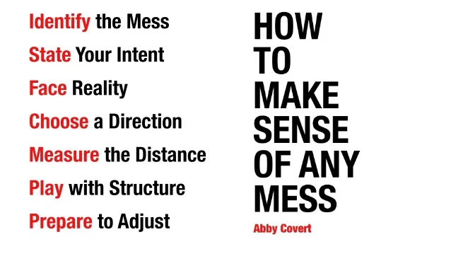abby covert how to make sense of any mess